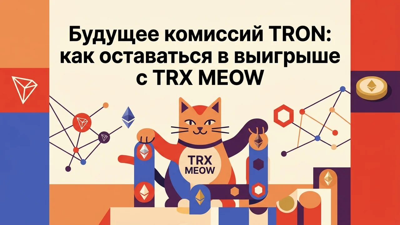Будущее комиссий TRON: как оставаться в выигрыше с TRX MEOW