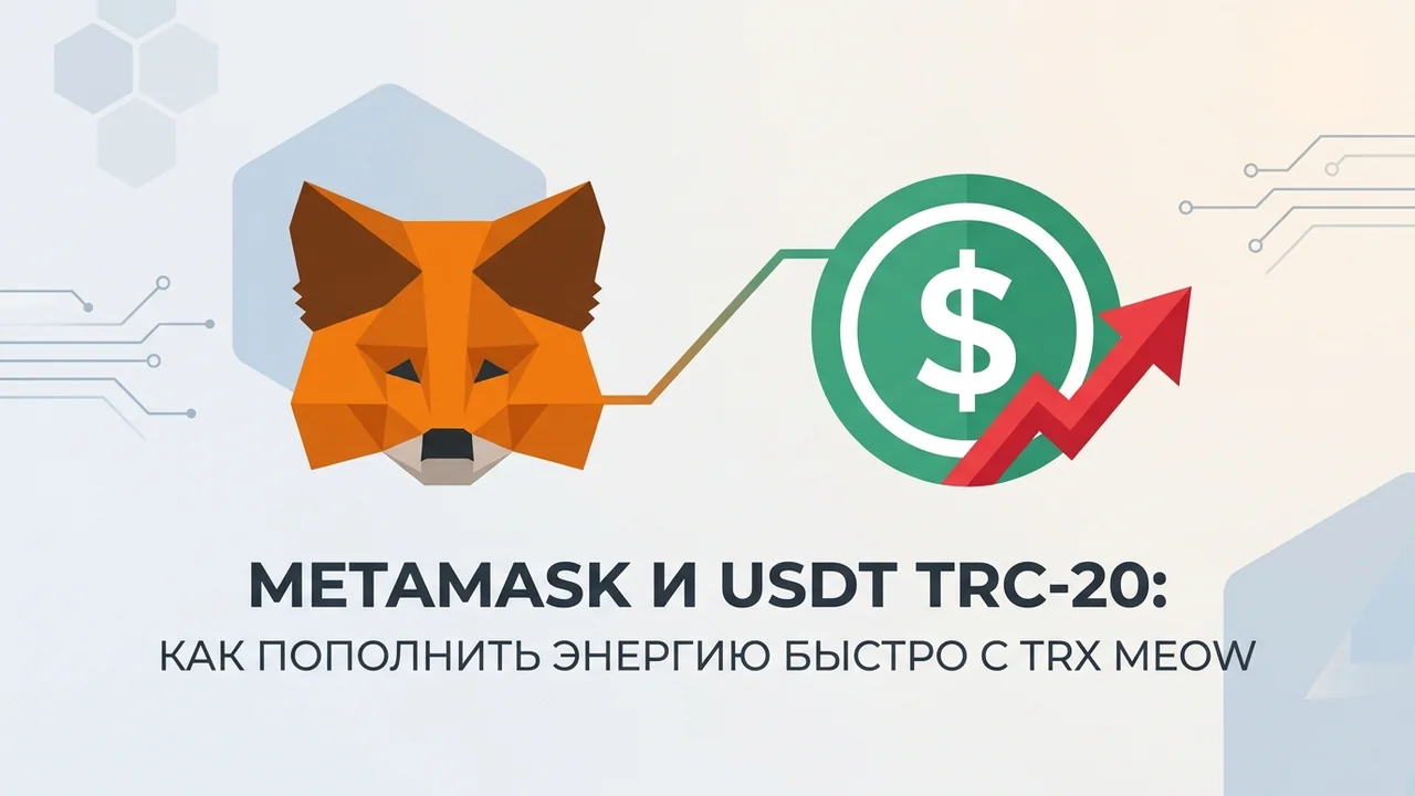 MetaMask и USDT TRC-20: Как Пополнить Энергию Быстро с TRX MEOW