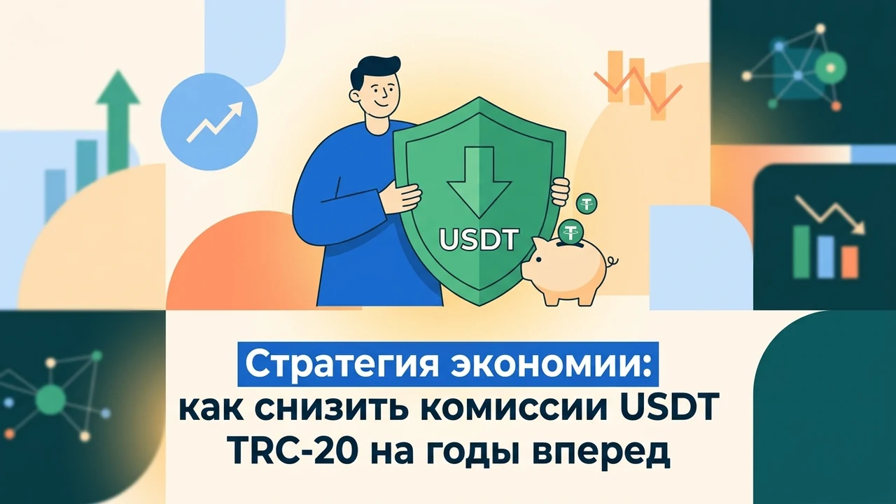 Стратегия экономии: как снизить комиссии USDT TRC-20 на годы вперед