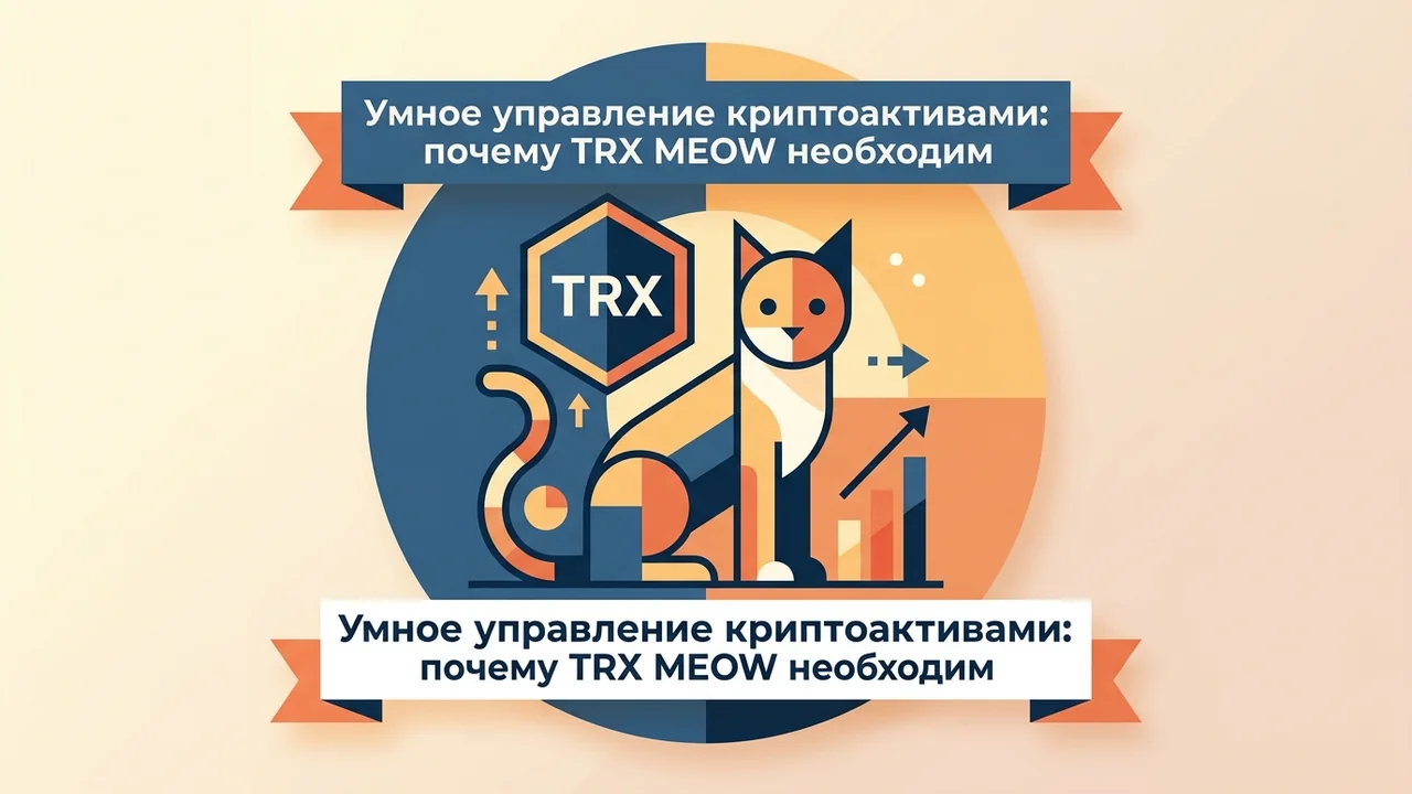 Умное управление криптоактивами: почему TRX MEOW необходим